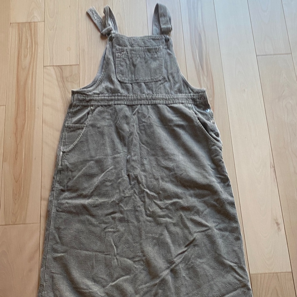 Eddie Bauer Taupe Corduroy Dress